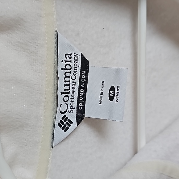 Columbia Fleece Zip-Up Jacket in Women's Size Medium EUC - Picture 2 of 12